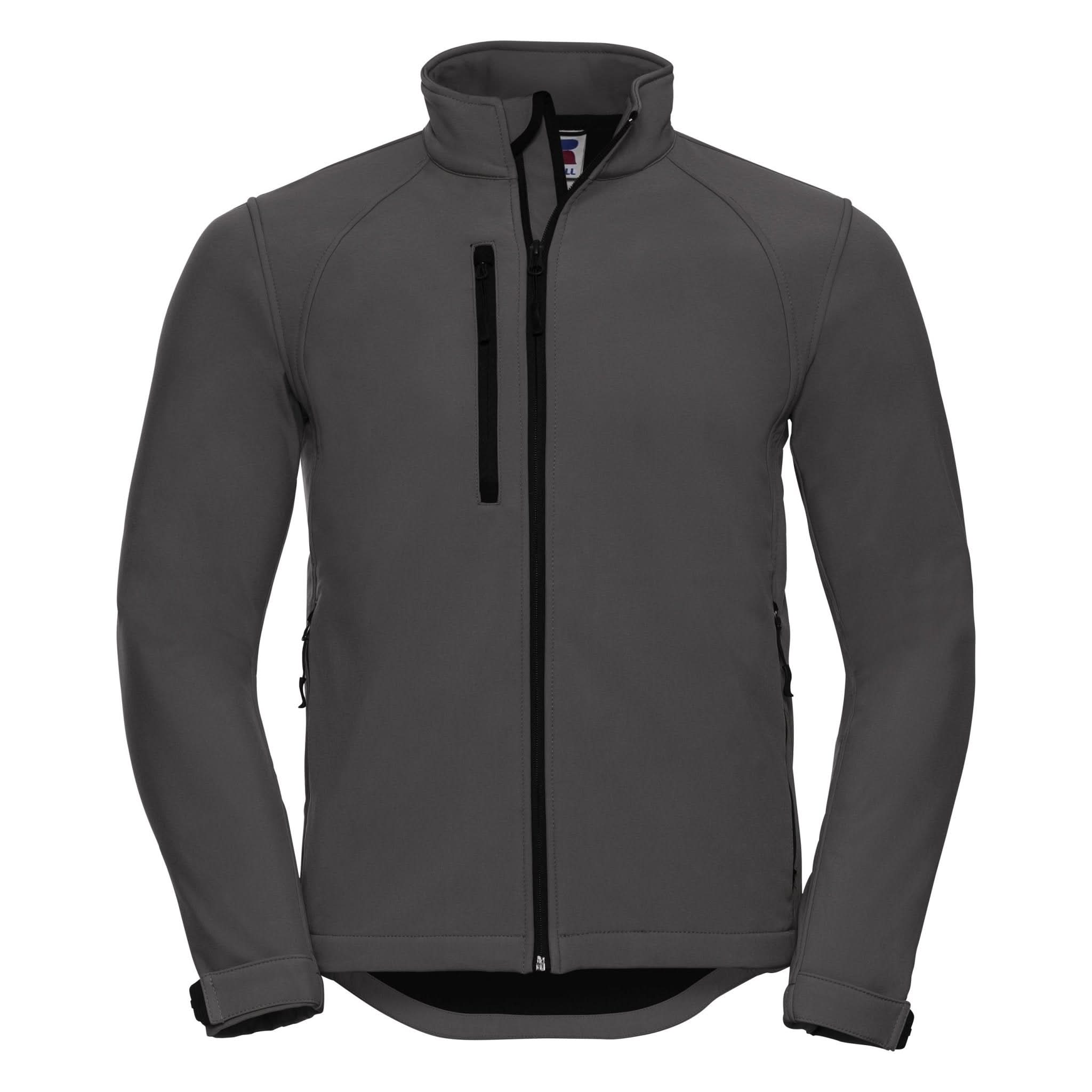 J140M: Mens Premium Softshell Jacket Mens Softshell Jackets Russell