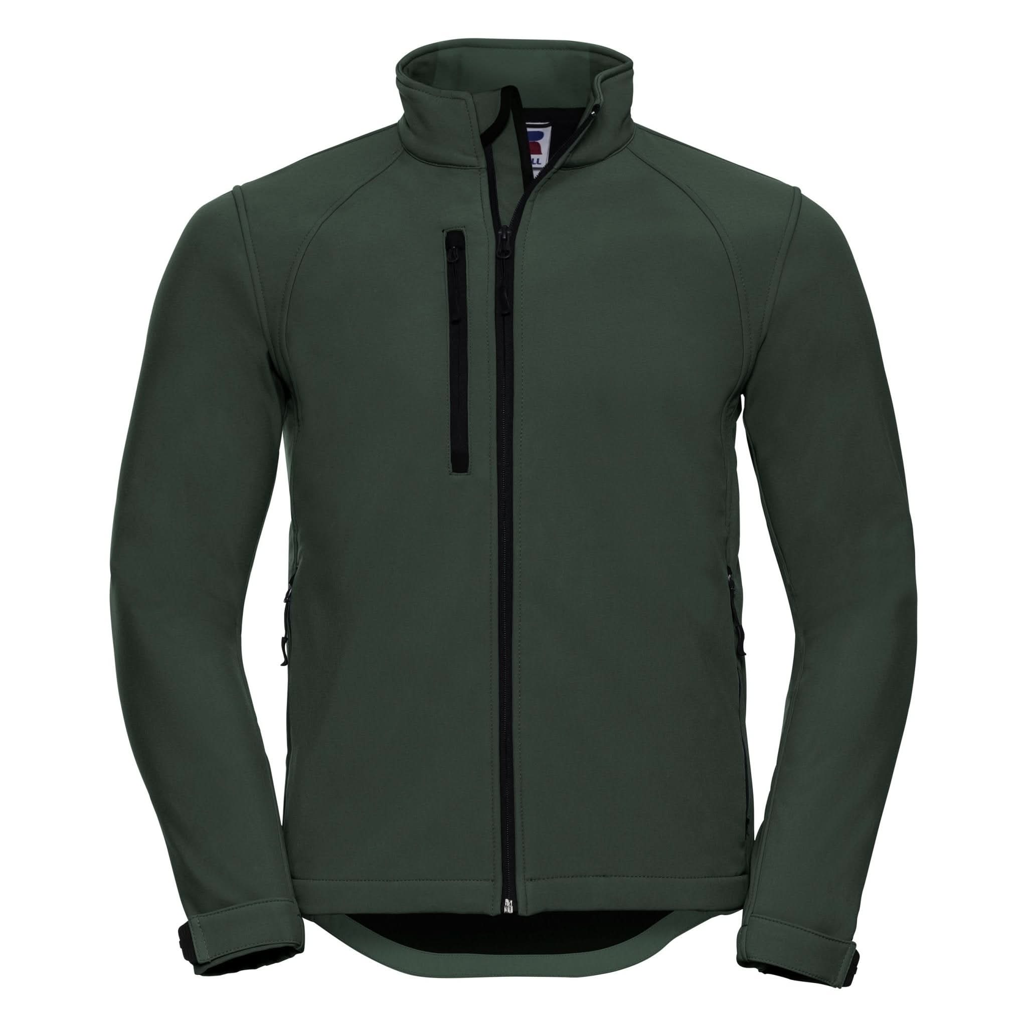J140M: Mens Premium Softshell Jacket Mens Softshell Jackets Russell