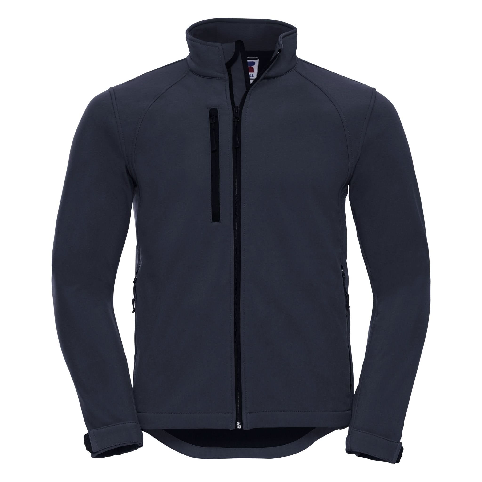 J140M: Mens Premium Softshell Jacket Mens Softshell Jackets Russell