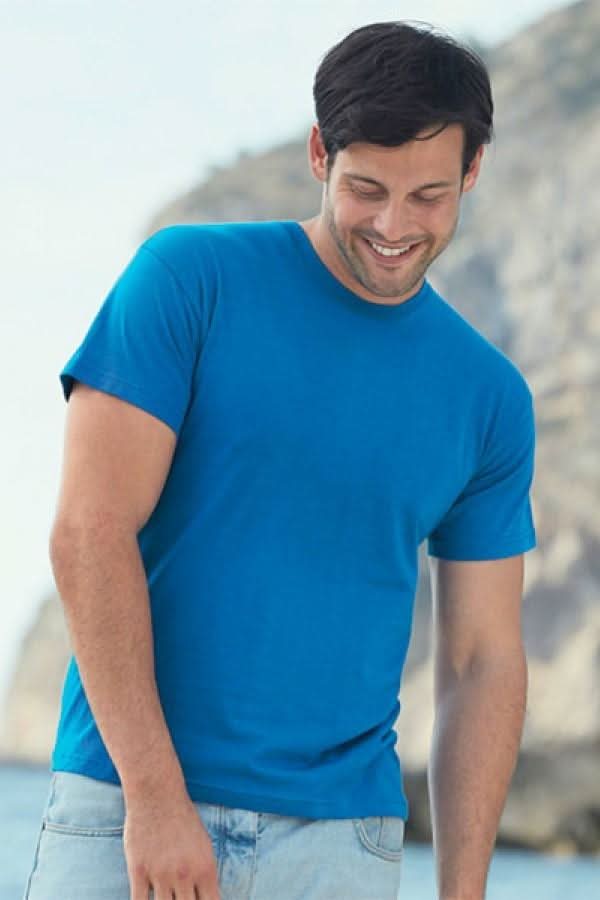SS048: Mens Original Cotton T-Shirt Mens T-Shirts Fruit of the Loom