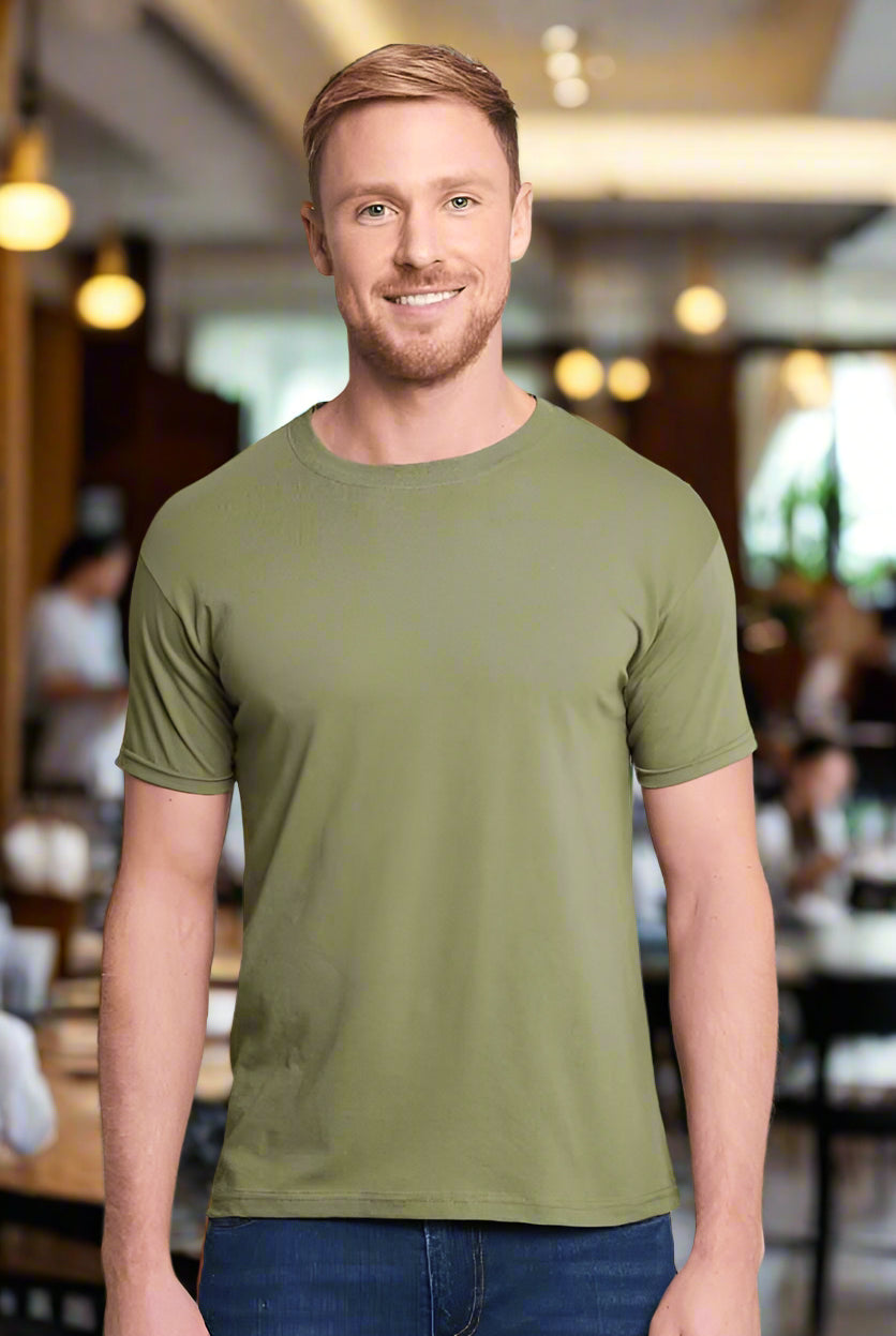 SS048: Mens Original Cotton T-Shirt Mens T-Shirts Fruit of the Loom