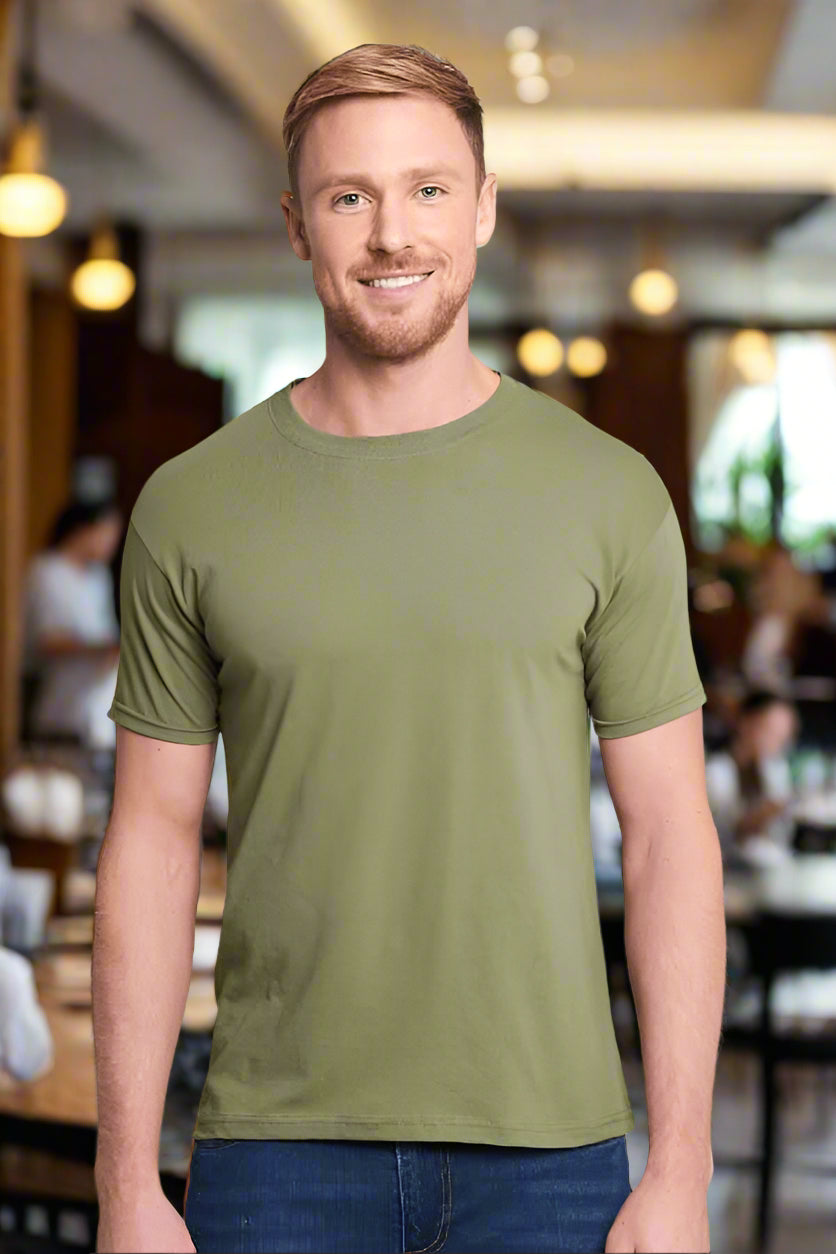 SS048: Mens Original Cotton T-Shirt Mens T-Shirts Fruit of the Loom