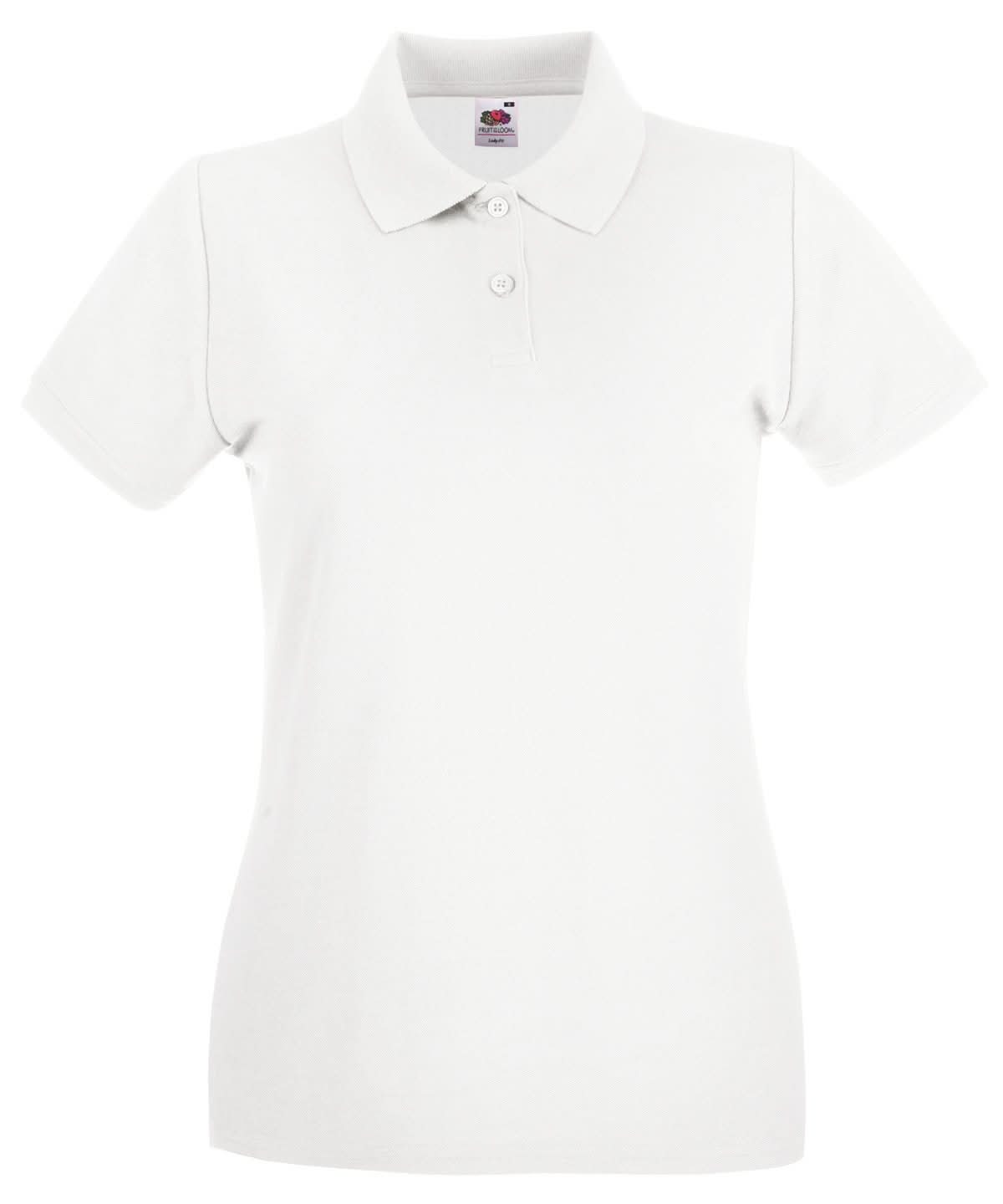SS505: Ladies Premium Polo Shirt Womens Polos Fruit of the Loom