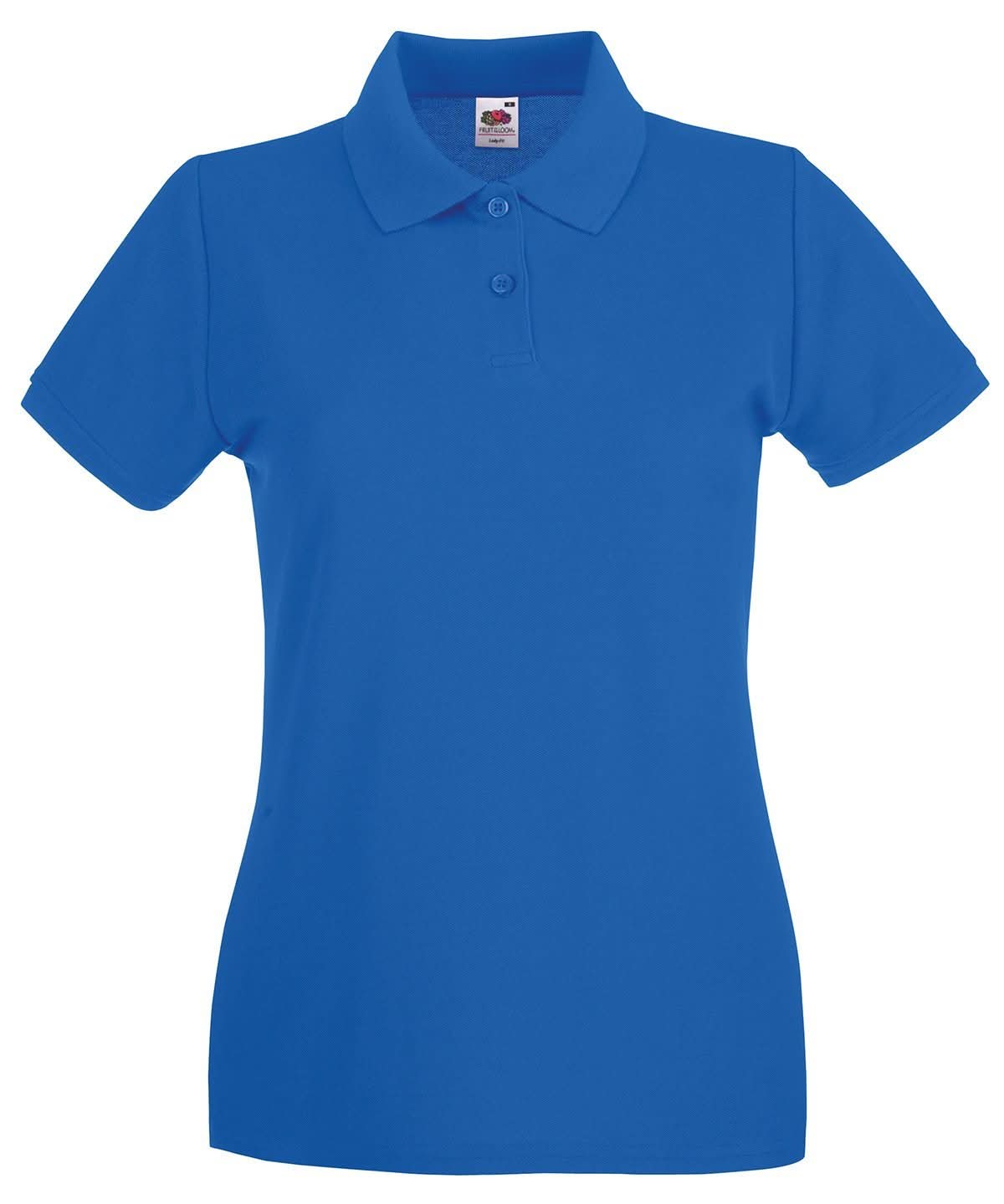 SS505: Ladies Premium Polo Shirt Womens Polos Fruit of the Loom