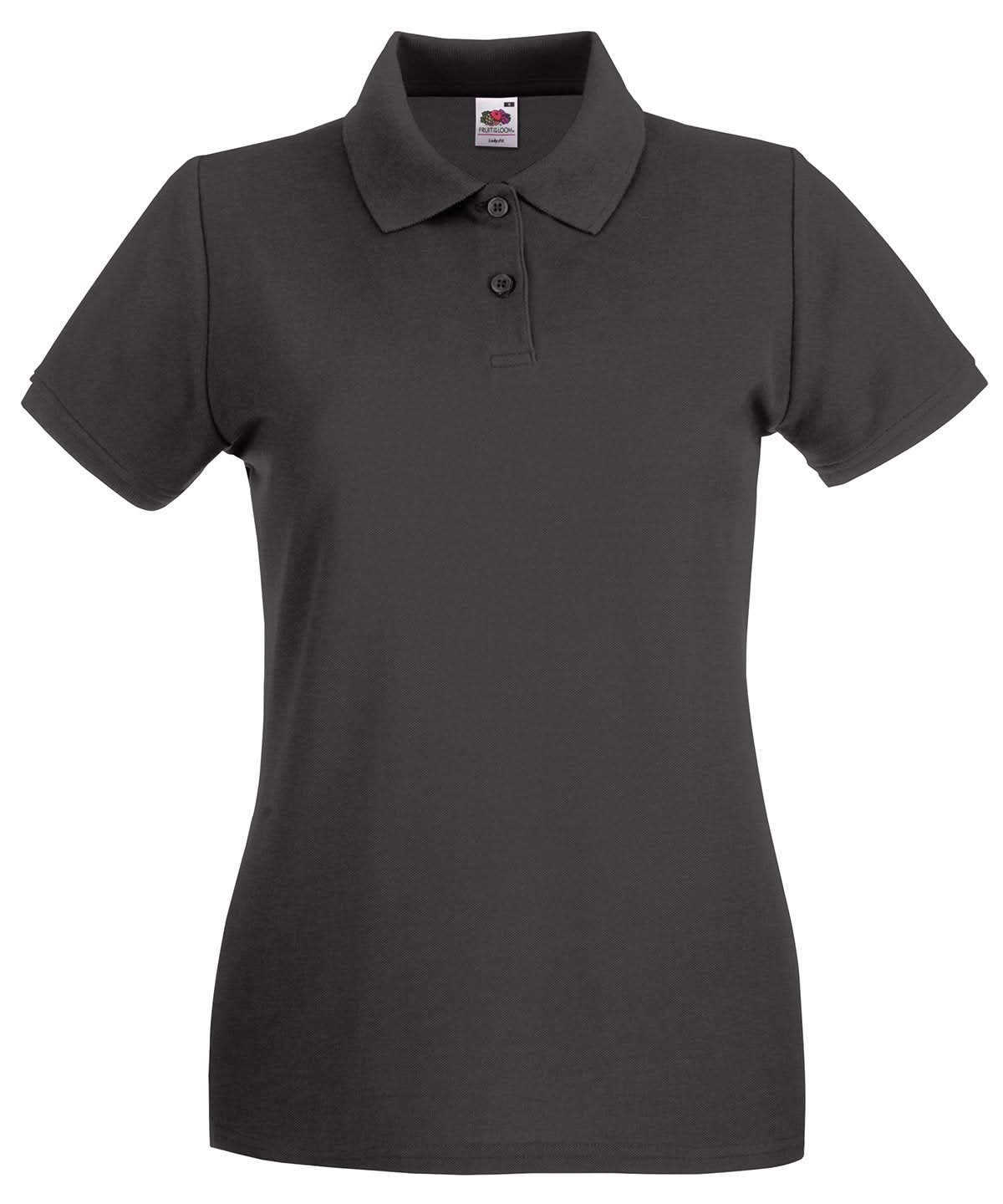 SS505: Ladies Premium Polo Shirt Womens Polos Fruit of the Loom