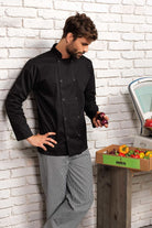 PR665: Mens Studded Front Chefs Jacket Chefs Jacket Premier