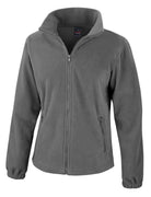R220F: Ladies Outdoor Fleece Womens Fleeces Result Core Pure Grey XS