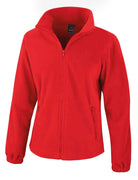 R220F: Ladies Outdoor Fleece Womens Fleeces Result Core Flame Red XS