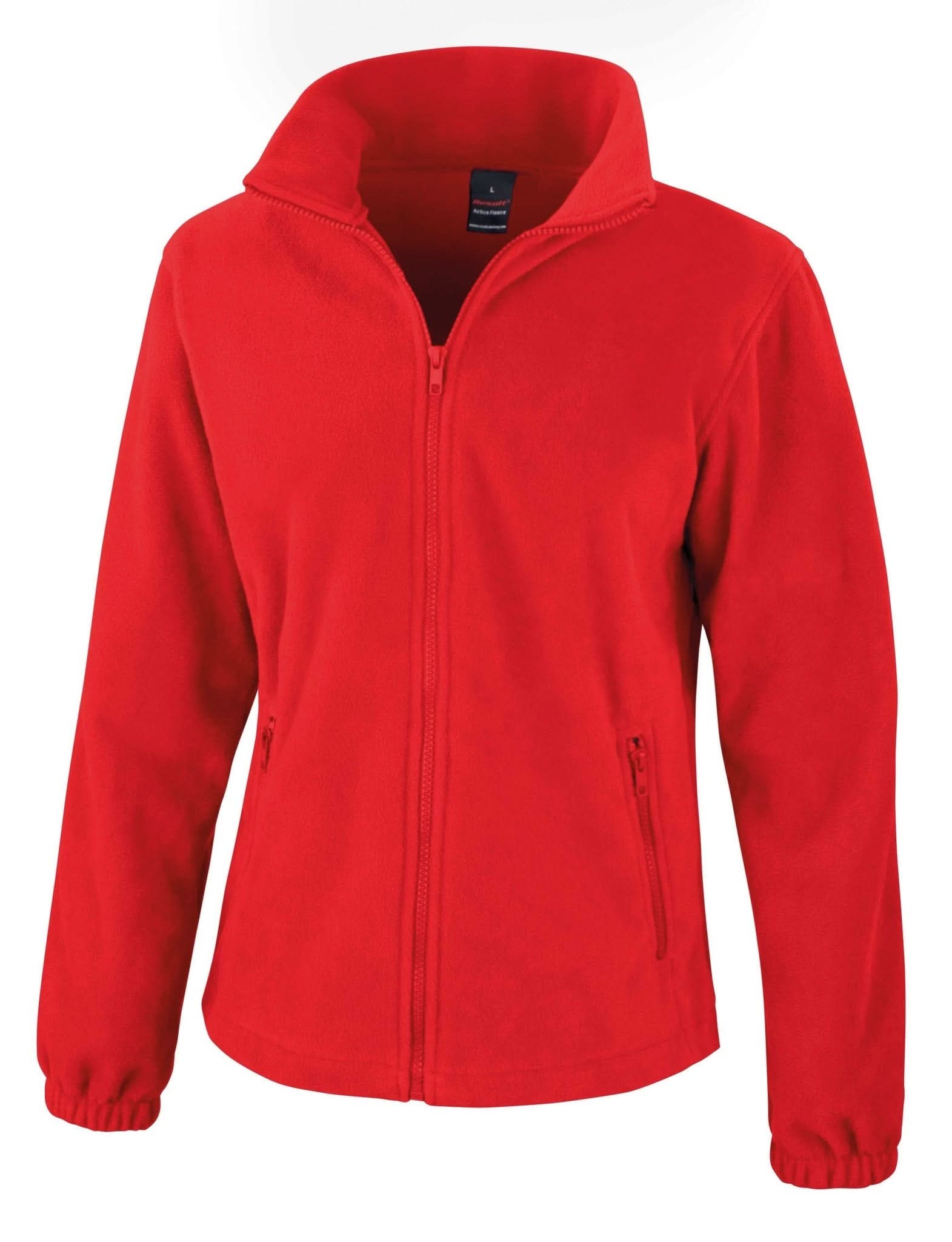 R220F: Ladies Outdoor Fleece Womens Fleeces Result Core Flame Red XS