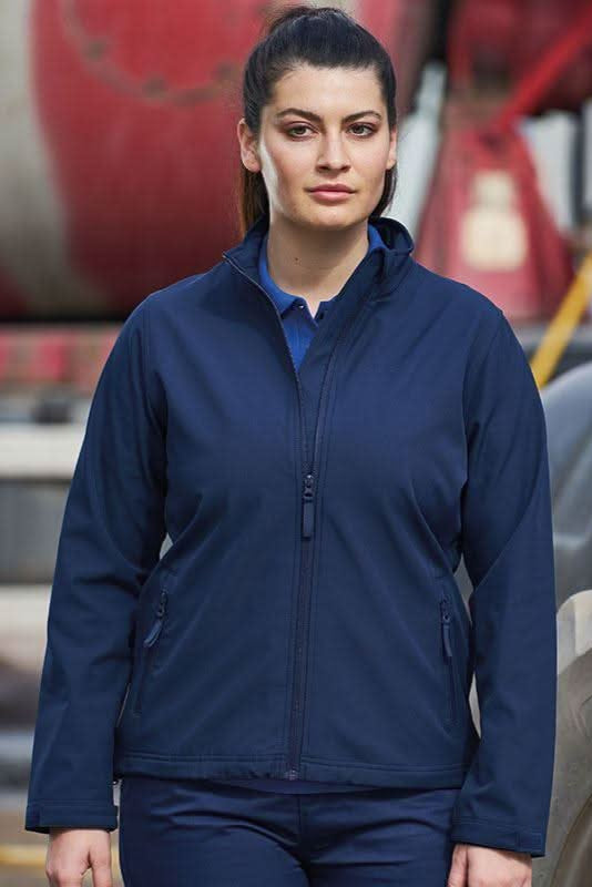 RX50F: Ladies Softshell Jacket Workwear ProRTX Navy XS