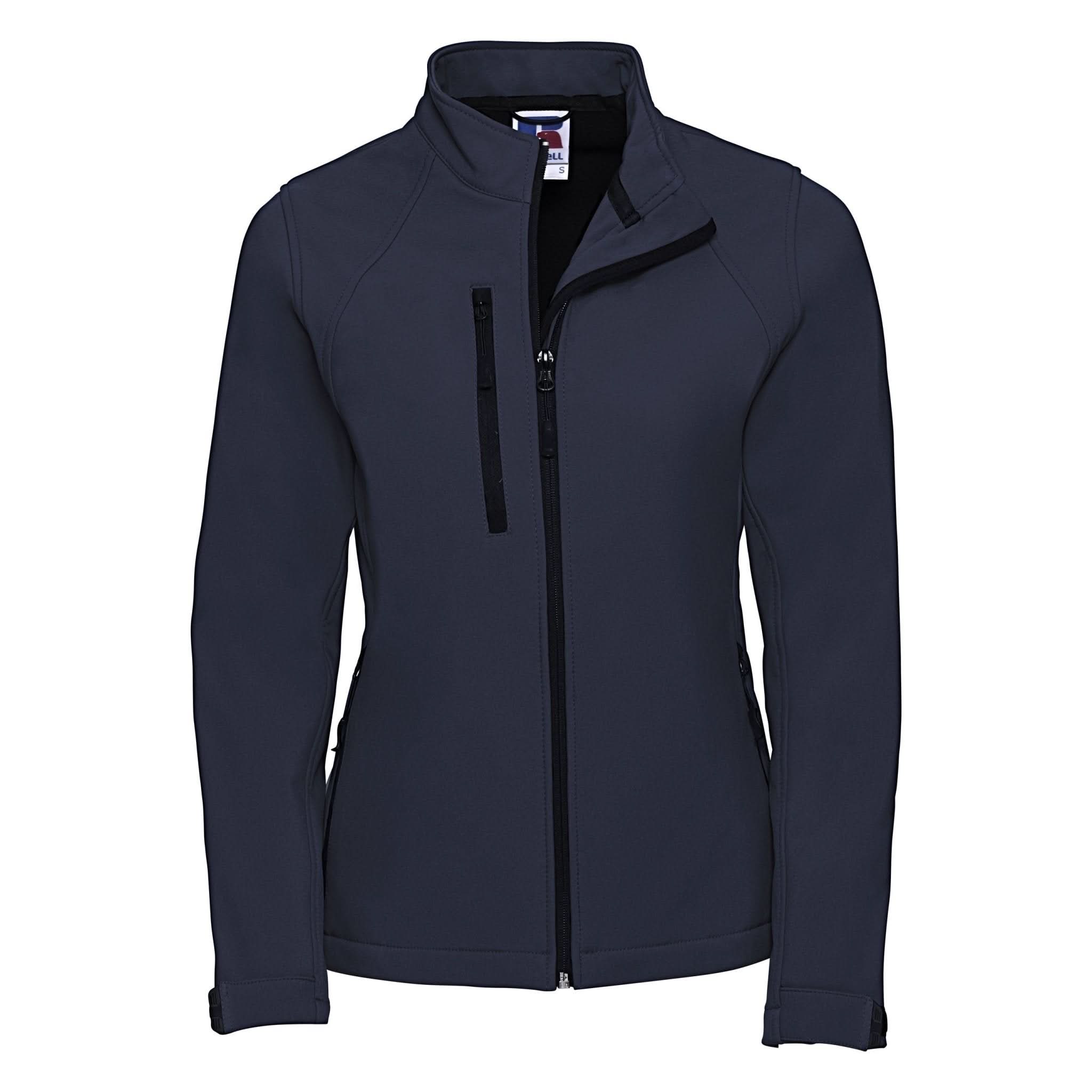 J140F: Premium Ladies Softshell Jacket Womens Softshell Jackets Russell