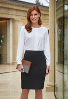 Wyndham Ladies Straight Skirt Skirts Brook Taverner