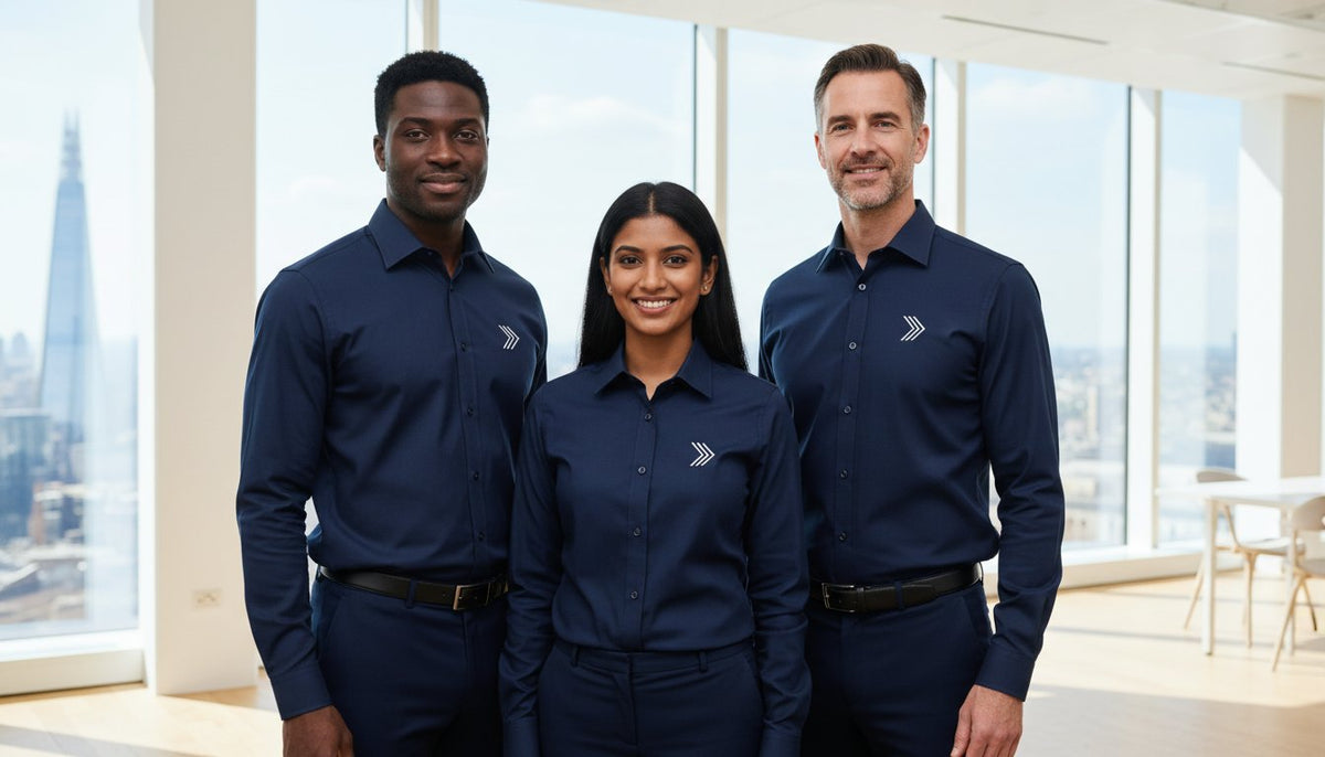 Branded Corporate Shirts with Logo UK: The 2026 Professional Procurement Guide - The Staff Uniform Company