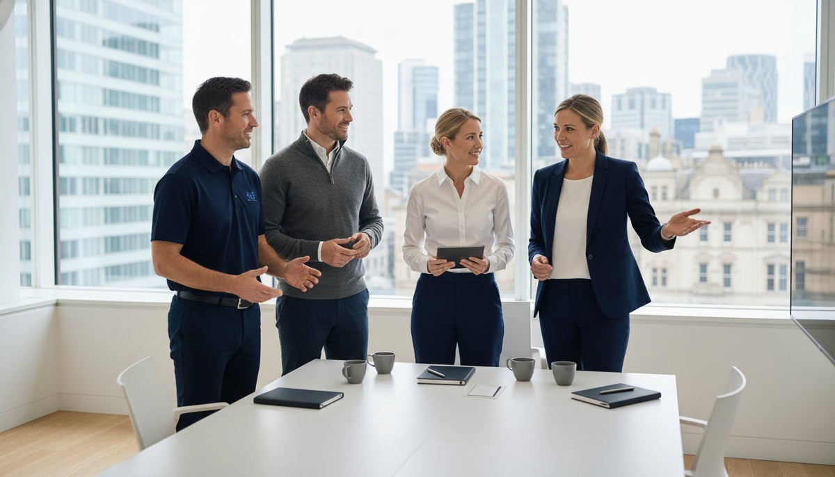 Business Casual Workwear UK: The 2026 Procurement & Buying Guide - The Staff Uniform Company