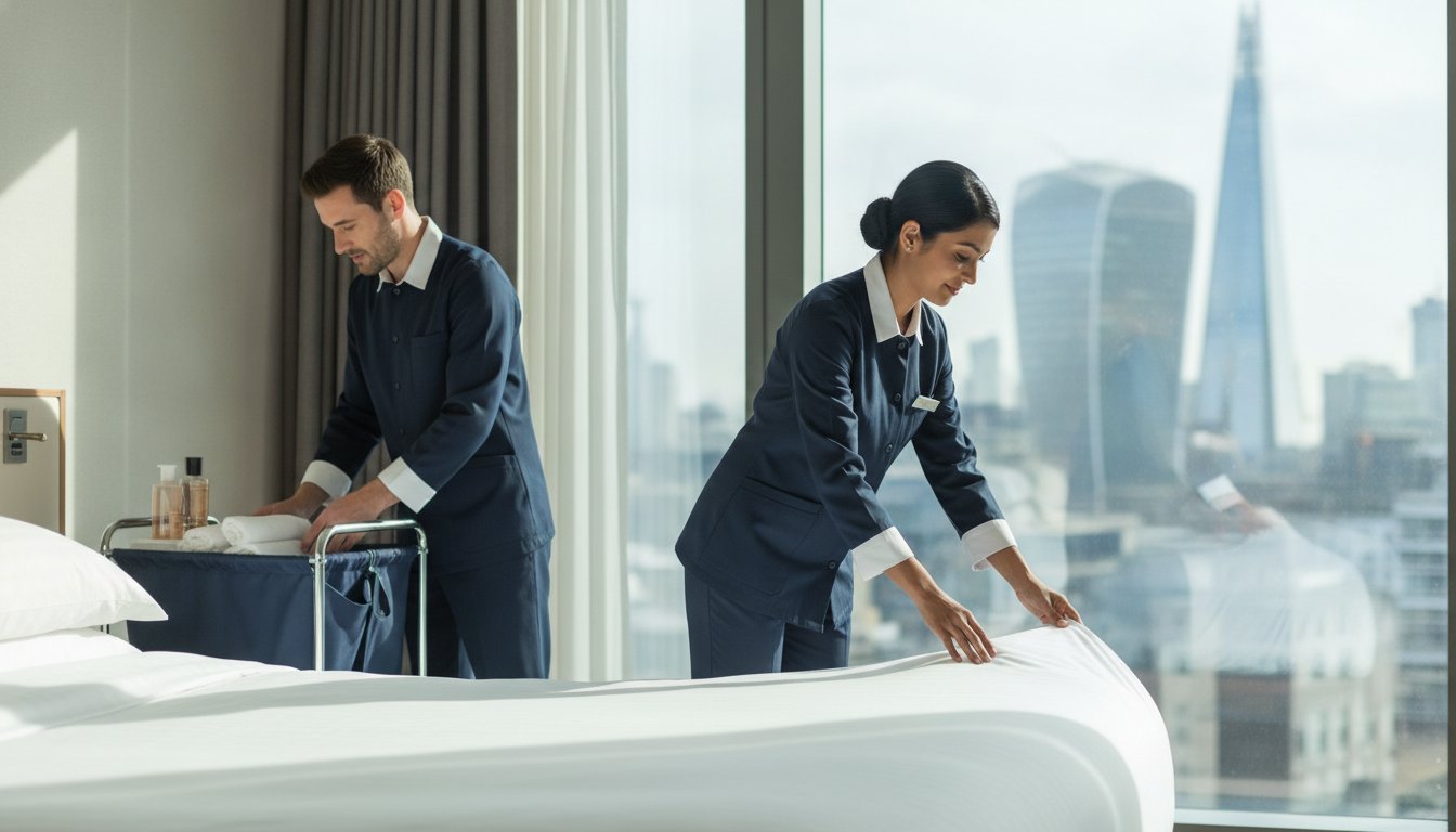 Hotel Housekeeping Uniforms That Are Comfortable: The 2026 Procurement Guide - The Staff Uniform Company