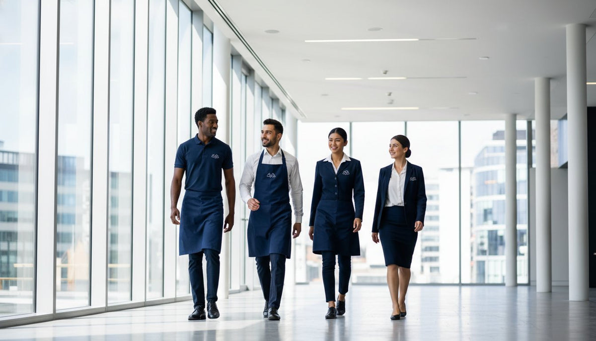 How Branded Uniforms Increase Brand Recognition: The 2026 Strategic Guide - The Staff Uniform Company