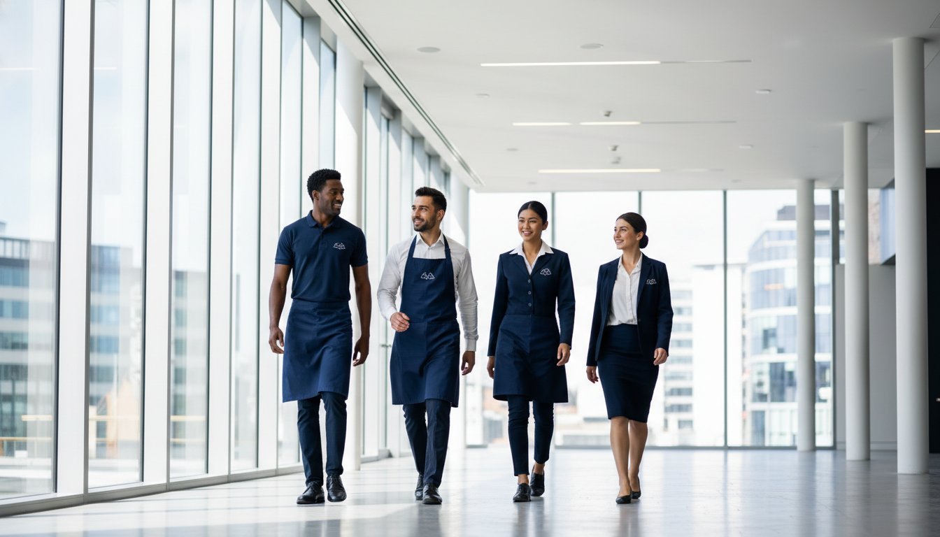 How Branded Uniforms Increase Brand Recognition: The 2026 Strategic Guide - The Staff Uniform Company