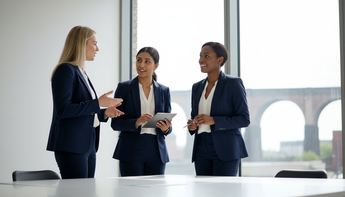 How to Choose the Perfect Women’s Business Suit in the UK: A 2026 Procurement Guide - The Staff Uniform Company