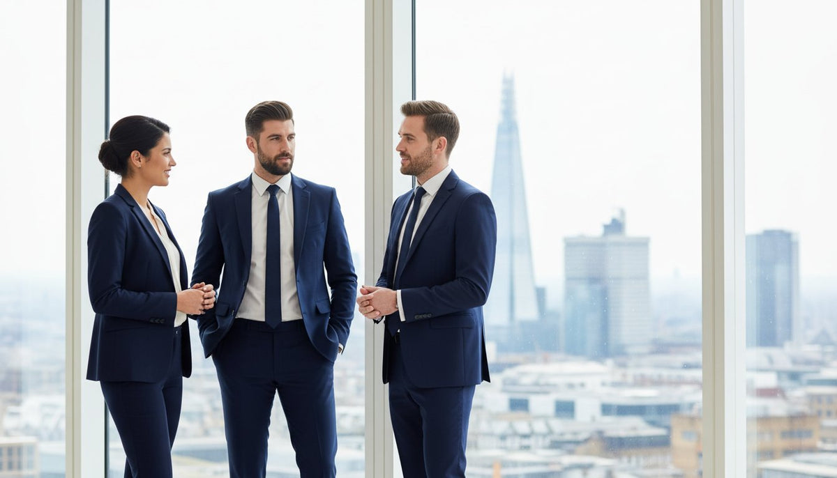 Machine Washable Business Suits UK: The 2026 Professional Buying Guide - The Staff Uniform Company