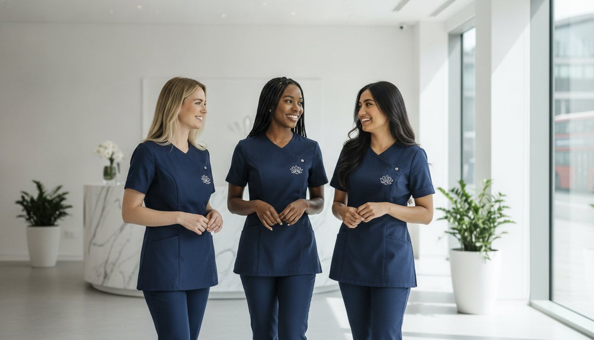 Modern Beauty Therapist Tunic: The 2026 Professional Selection Guide - The Staff Uniform Company