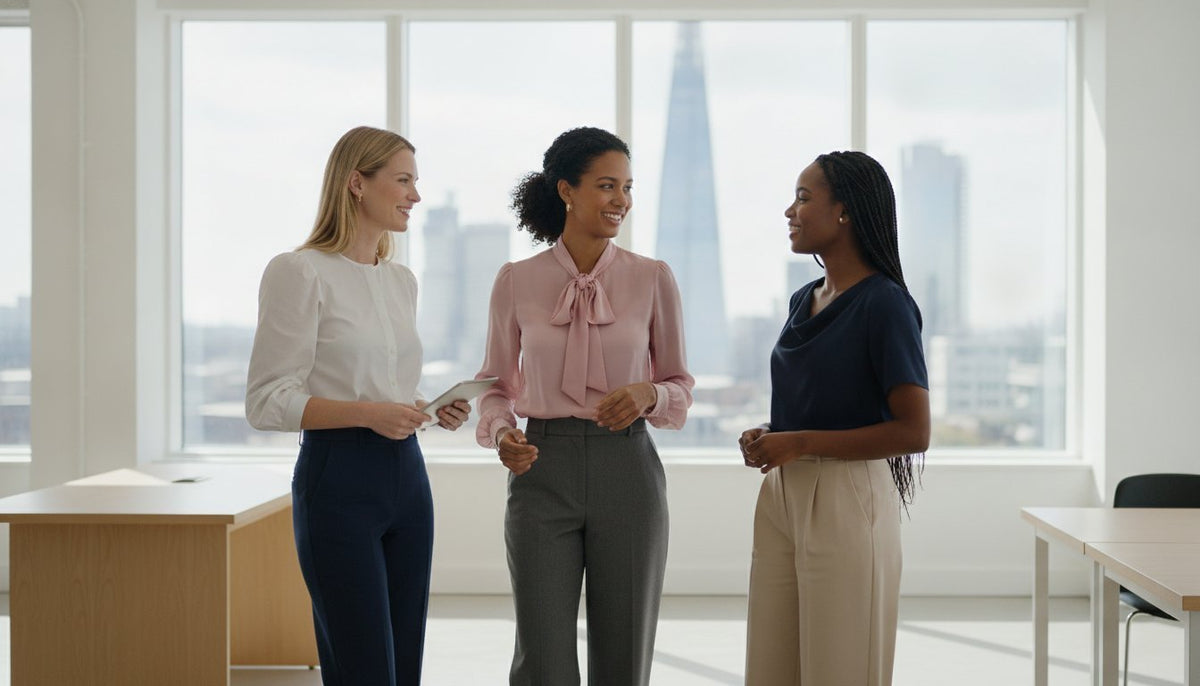 Modern Blouses for Office Wear: The 2026 Professional Style Guide - The Staff Uniform Company