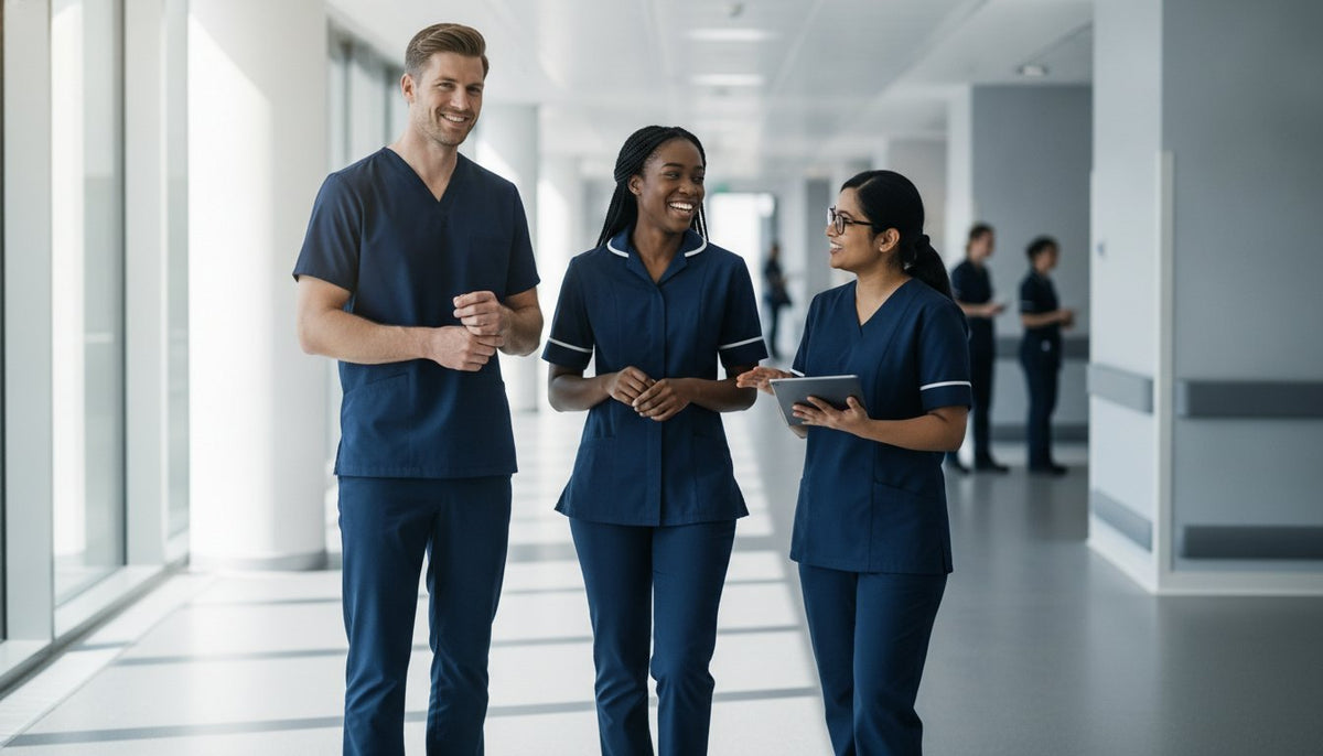 Most Comfortable Scrubs for Long Shifts: The 2026 UK Healthcare Guide - The Staff Uniform Company