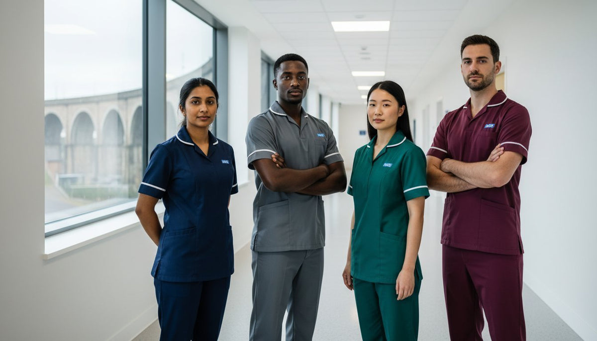 NHS Uniform Colours Explained: The 2026 Guide to UK Healthcare Standardisation - The Staff Uniform Company