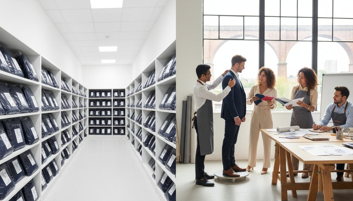 Off the Shelf vs Bespoke Uniforms: The Ultimate Pros and Cons Guide for 2026 - The Staff Uniform Company
