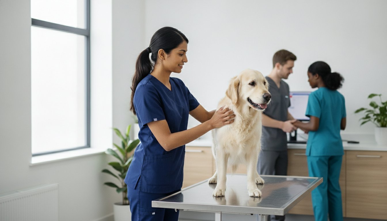 What Colour Scrubs Do Vets Wear? The 2026 UK Veterinary Uniform Guide - The Staff Uniform Company