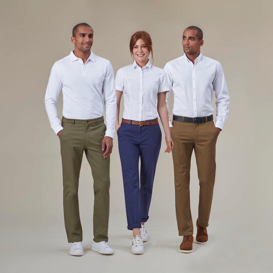 Mens & Womans Chino Trousers, Shorts and Skirts - The Staff Uniform Company