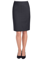 Juliet Ladies Straight Skirt Skirts Brook Taverner Black 4 Regular