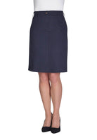 Austin Ladies Chino Skirt Skirts Brook Taverner Navy 6 Regular