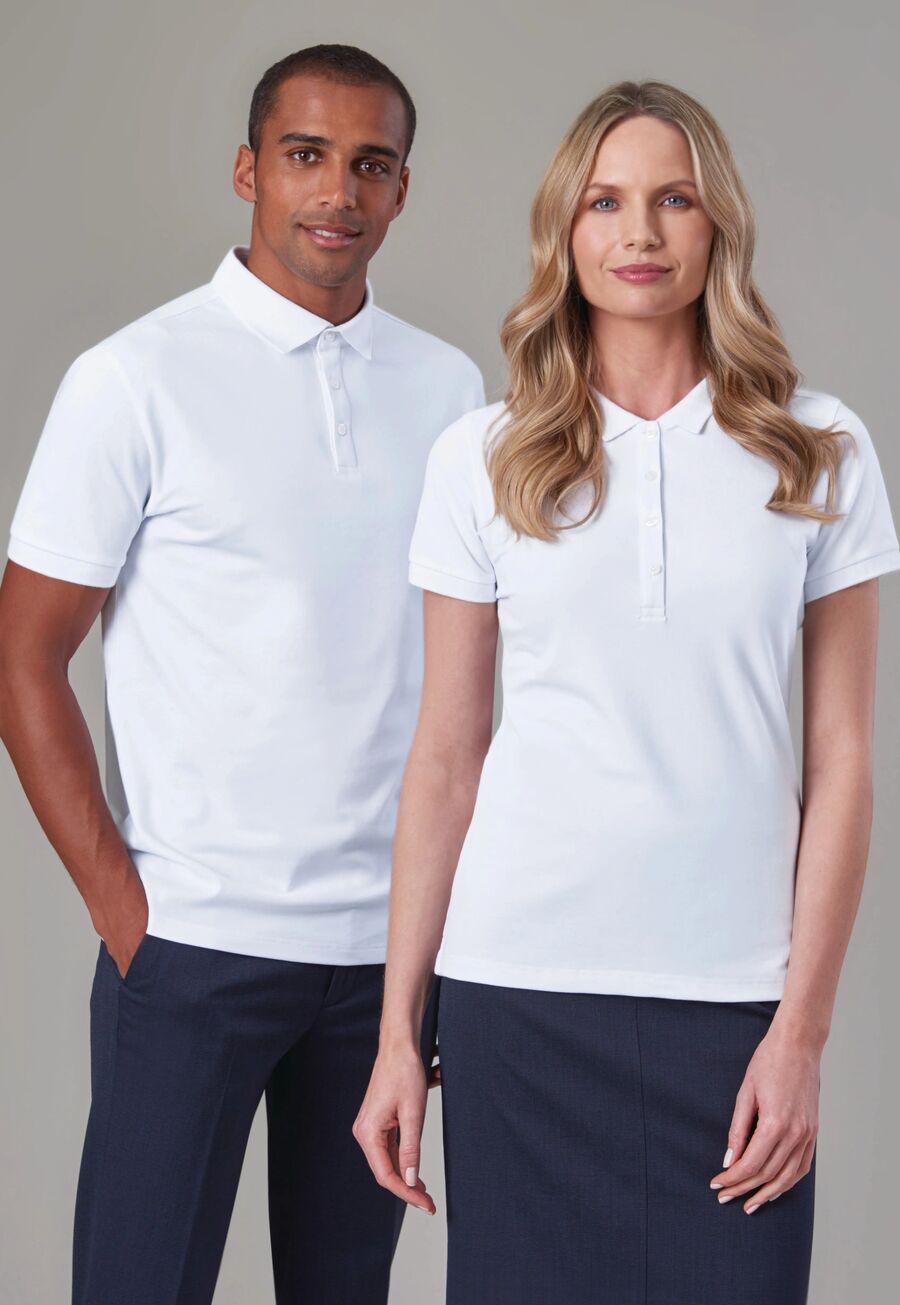 4223: Hampton Premium Polo Shirt Mens Polos Brook Taverner