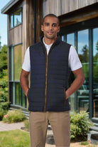 4370: Tampa Quilted Mens Gilet Jacket Mens Bodywarmer Brook Taverner