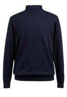 4561: Franklin Mens Turtleneck Jumper Mens Knitwear Brook Taverner Navy XS