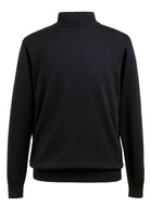 Franklin Mens Turtleneck Jumper Mens Knitwear Brook Taverner Black XS