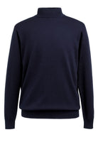 Franklin Mens Turtleneck Jumper Mens Knitwear Brook Taverner Navy XS