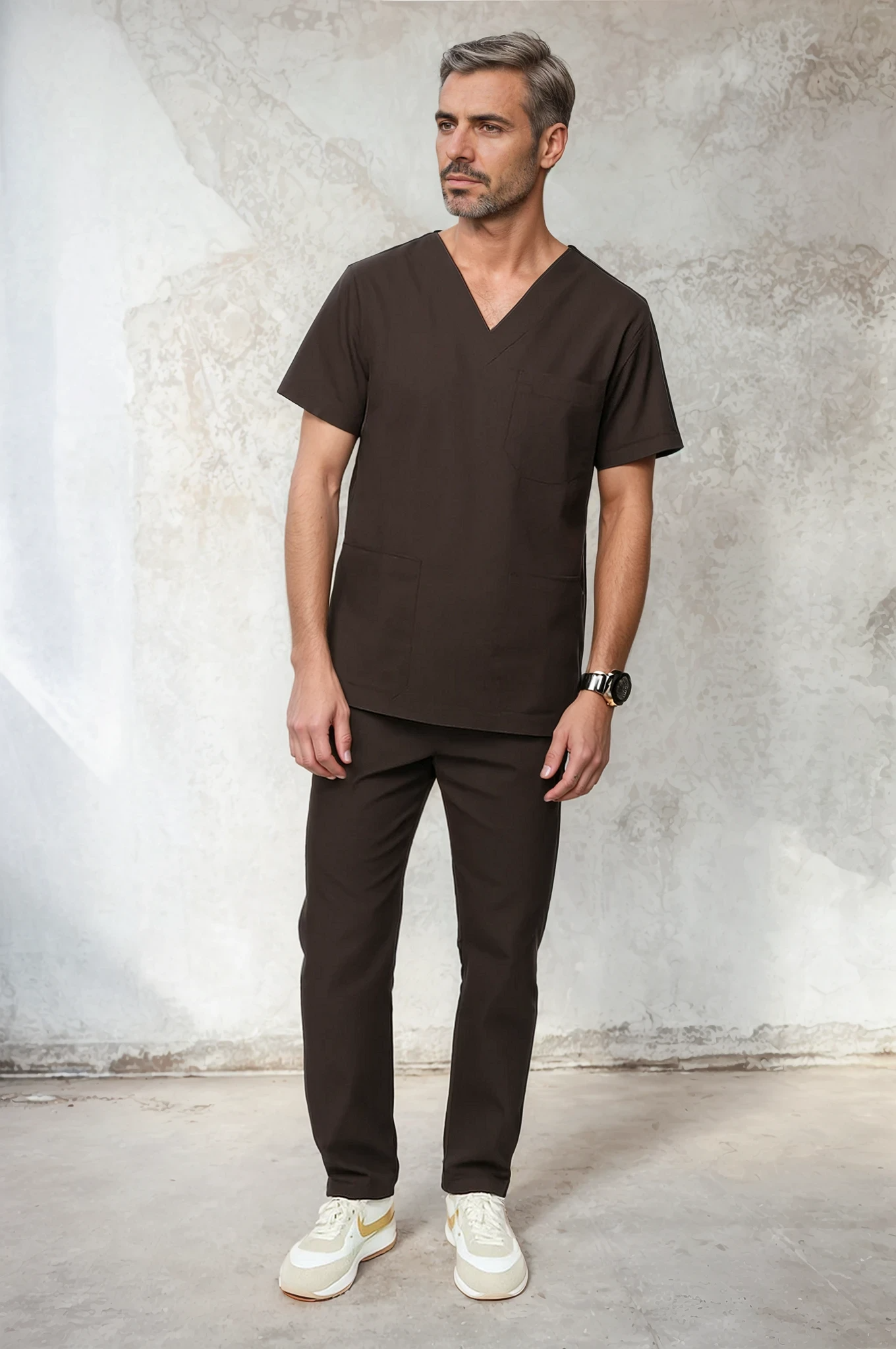 Cherokee 4876 Unisex Scrub Top Unisex Scrub Top Cherokee Originals Black XXS