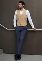 Oliver Mens Tailored Fit Trouser Mens Suit Trouser Brook Taverner Denim 28 Short (29.5")