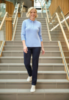 2378: Anna Premium Cotton Ladies Polo Shirt Womens Polos Brook Taverner