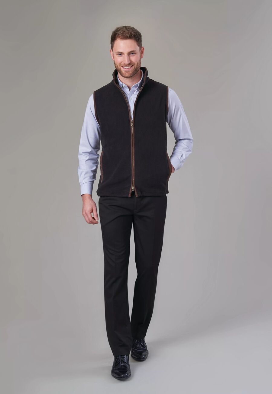 4221: Cincinnati Unisex Fleece Gilet Mens Bodywarmers Brook Taverner