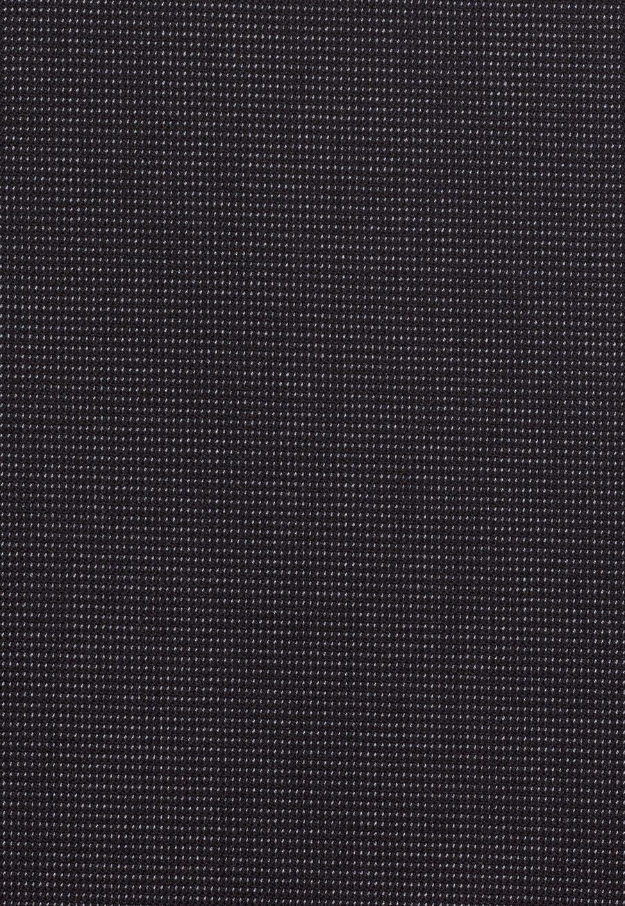 2424: Cora Wide Leg Trouser Ladies Suit Trouser Brook Taverner Charcoal Pin Dot 6 Short