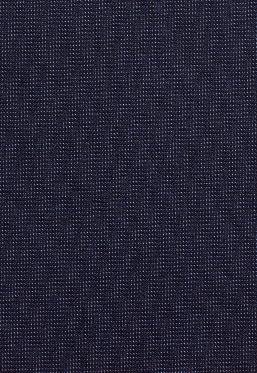 2424: Cora Wide Leg Trouser Ladies Suit Trouser Brook Taverner Navy Pin Dot 6 Short