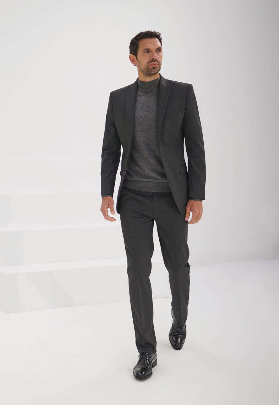 4561: Franklin Mens Turtleneck Jumper Mens Knitwear Brook Taverner
