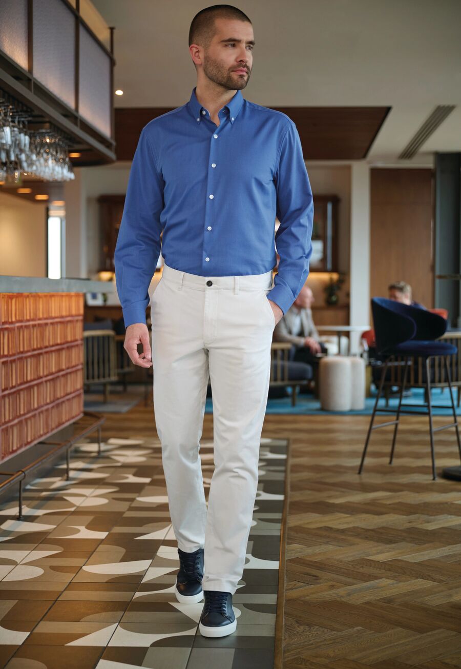 Leo Slim Fit Chino Mens Chinos Brook Taverner