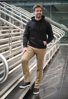Leo Slim Fit Chino Mens Chinos Brook Taverner Tan 28 Short (29.5")