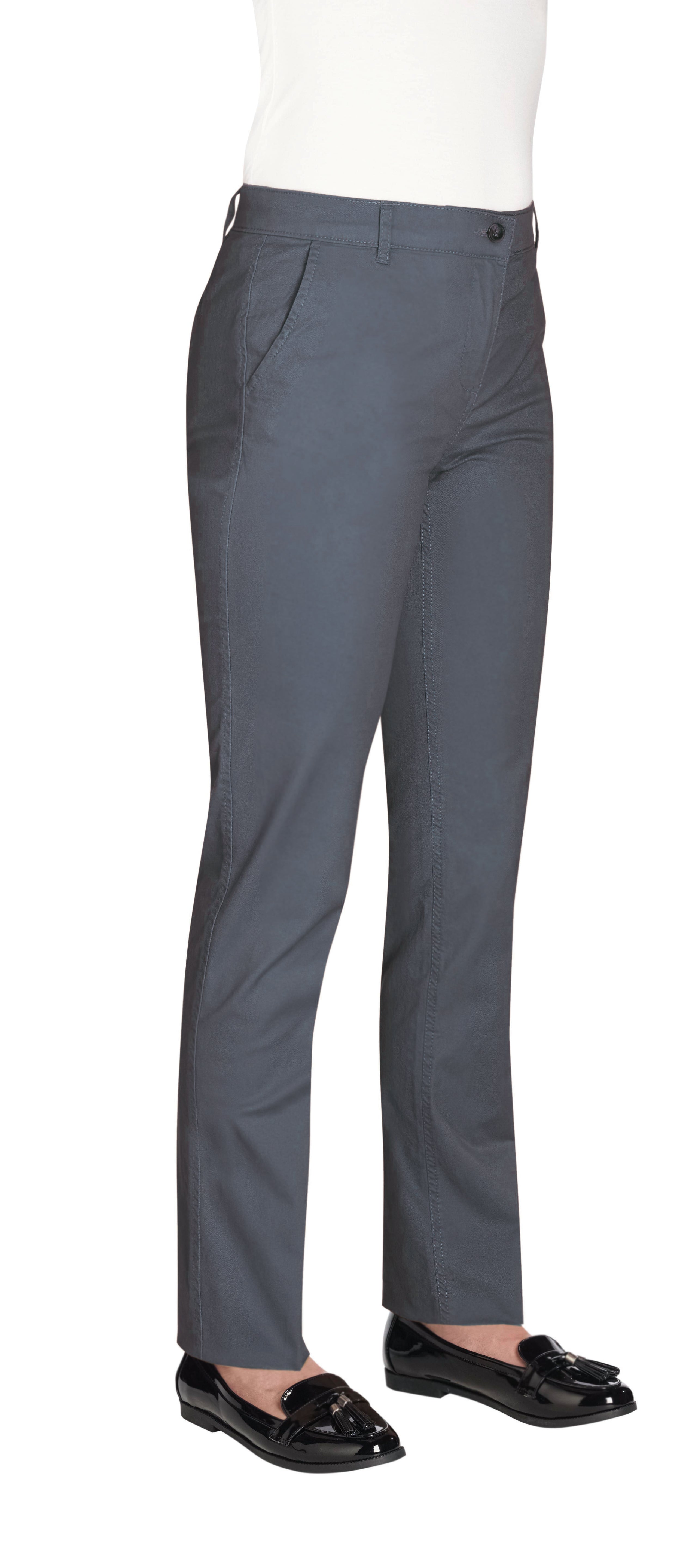 2404: Liberty Womens Slim Leg Chino - Short Womens Chinos Brook Taverner