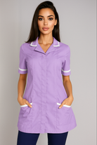 NCLTPS Round Collar Tunic (Colours) Ladies Healthcare Tunic Behrens Lilac 6