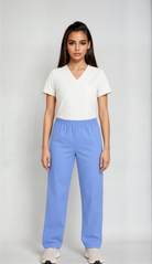 NSTR Unisex Smart Scrub Trouser Unisex Scrub Trousers Behrens Hospital Blue XS