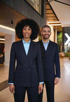 2425: Perdita Womens Double Breasted Jacket Ladies Suit Jacket Brook Taverner